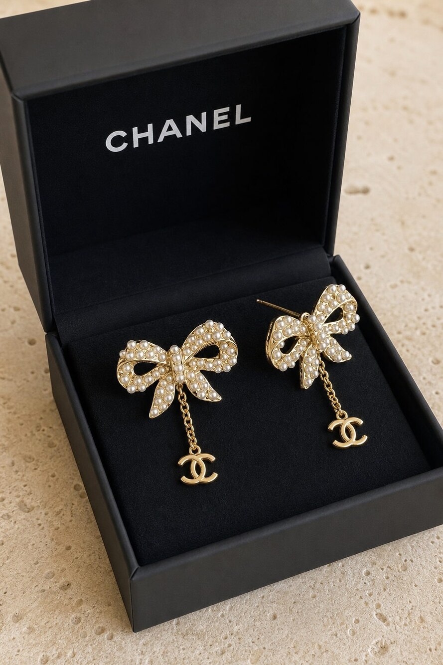 CHANEL Classic Parisian Earrings Style 19 | New with Box - Picture 6 of 9